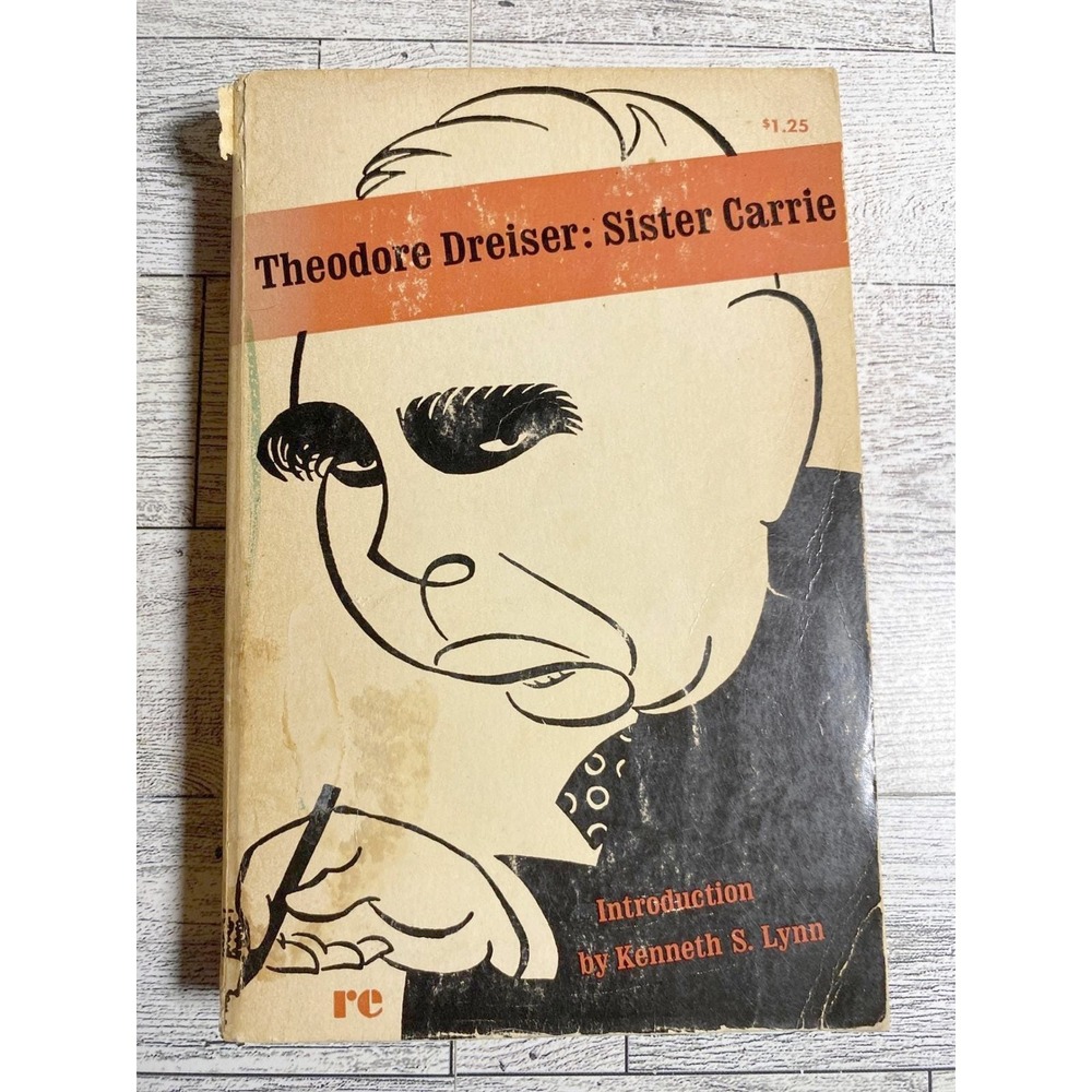 Sister Carrie Theodore Dreiser 1964 Rinehart Editions 9th‎ Print Trade Paperback